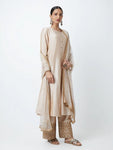 Anarkali Suit in Beige