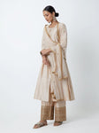Anarkali Suit in Beige
