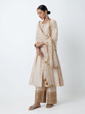 Anarkali Suit in Beige