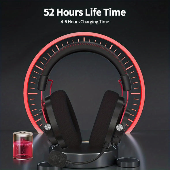 Computer Gamer Wireless Headset - Black