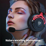 Computer Gamer Wireless Headset - Black