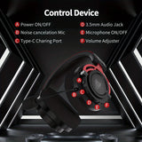 Computer Gamer Wireless Headset - Black