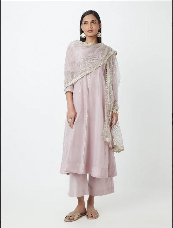 Anarkali Suit in Lilac