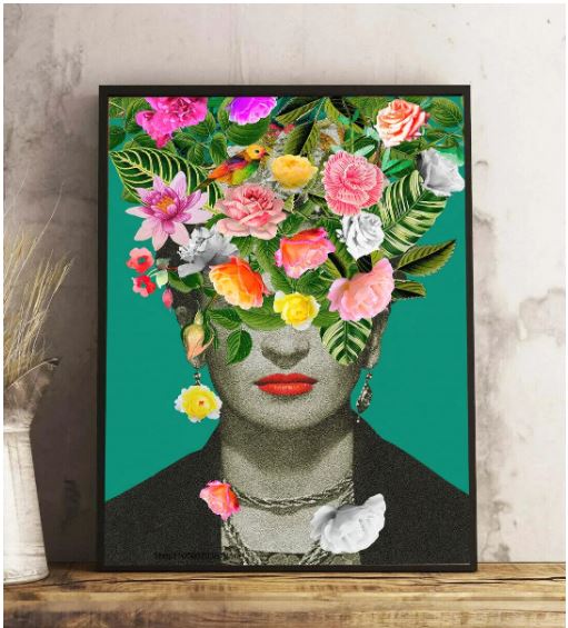Frida Kahlo Butterfly Prints