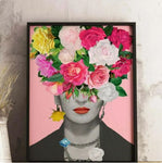 Frida Kahlo Flower & Butterfly Prints
