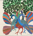 Original Gond Folk Art Painting by Gariba Singh Tekam (16 x 11 in)