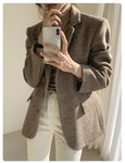 Herringbone Coat Womens 2023 Collection