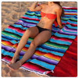 Multi purpose Mexico Style beach Blanket