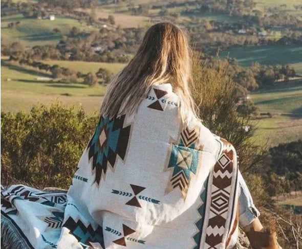 Bohemian Aztec Blanket