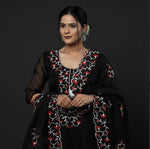 Kota Doria Silk & Embroidery Stitched Kurti Set - Extremely Limited