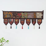 Khambadiya Patchwork Cotton Toran/Door Hanging - Extended, Rajasthan India