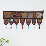 Khambadiya Patchwork Cotton Toran/Door Hanging - Extended, Rajasthan India
