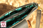 Grey and White Bead Clutch, Maasai Tribe Kenya