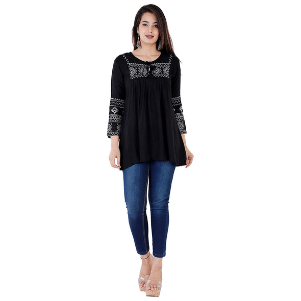 Mehkay Embroidered Top