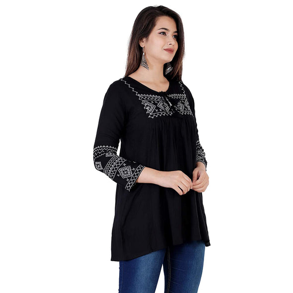 Mehkay Embroidered Top