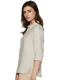 Classic M&S Style Linen Shirt