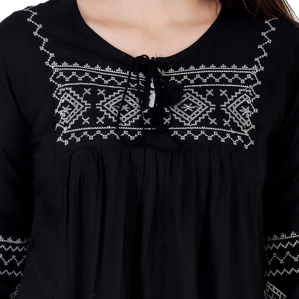 Mehkay Embroidered Top