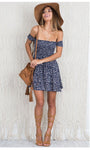Sage mini dress