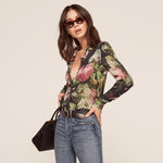 MISS YUN: Floral Top