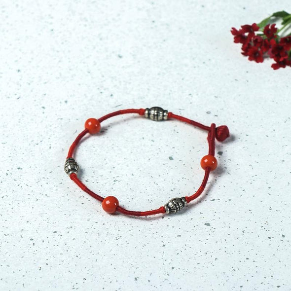 Patwa Threadwork Ghungroo Anklet/Bracelet Rajasthan India