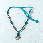 Patwa Thread Work Elephant Necklace, Rajasthan India