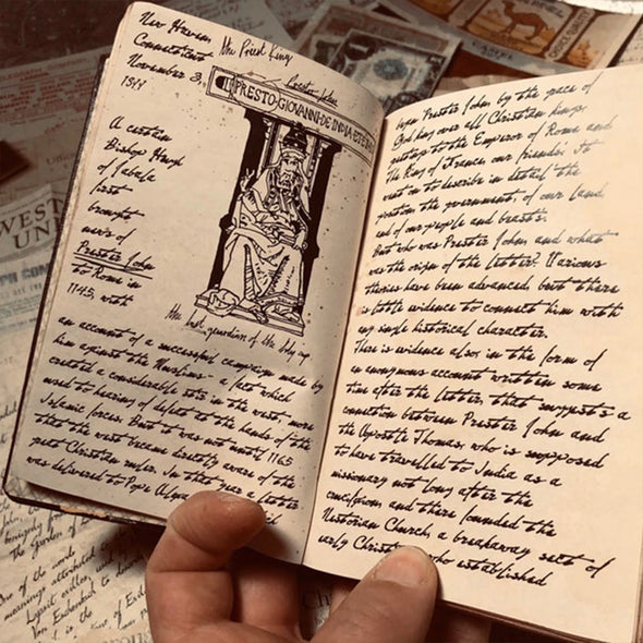 Indiana Jones Journal/Diary Travel Prop