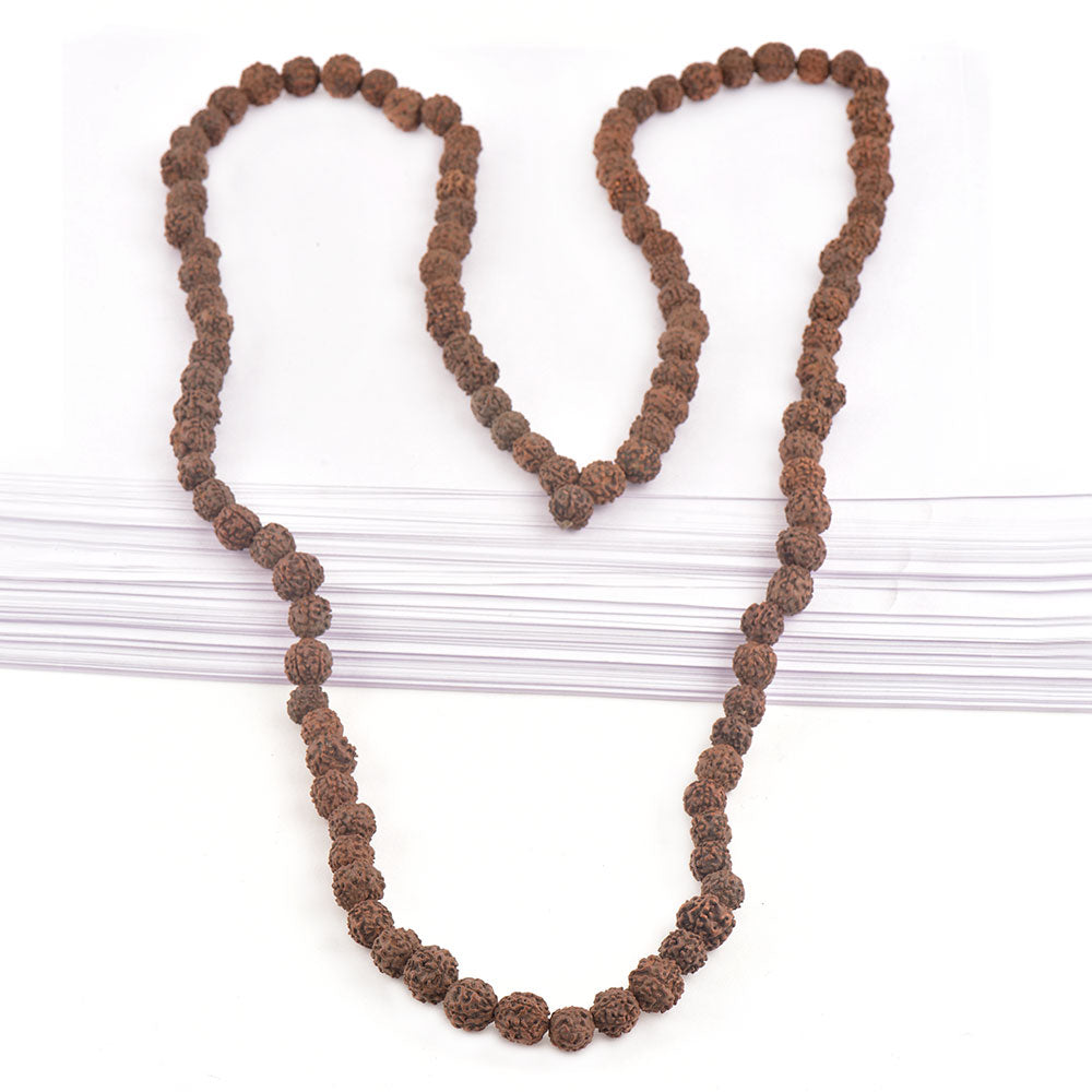 Meditation Necklace with Rudrakshaa Beads, India