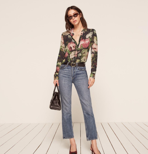 MISS YUN: Floral Top