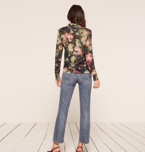 MISS YUN: Floral Top