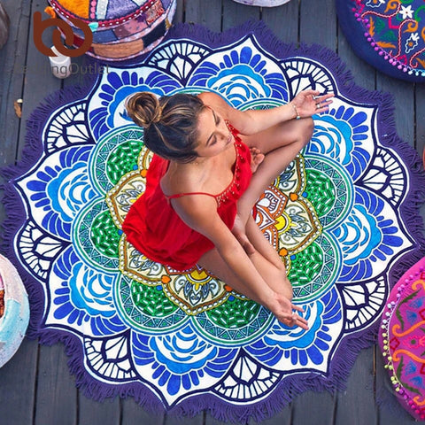 GROUNDED Chakra Dhurrie