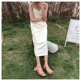 Gladiator Style Low Heel Sandal
