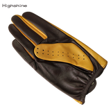 Genuine Leather Gloves With Breathable Goatskin
