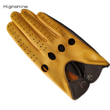 Genuine Leather Gloves With Breathable Goatskin