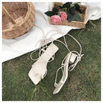 Gladiator Style Low Heel Sandal