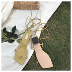 Gladiator Style Low Heel Sandal