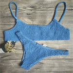 Figure Conscious, Padded, Push-up Padded Bra Bandage Bikini Set