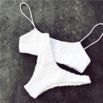 Figure Conscious, Padded, Push-up Padded Bra Bandage Bikini Set