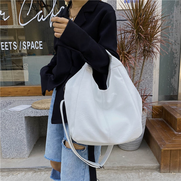 Large Capacity Hobo Shopper Bag