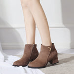 Queens, NY Ankle Length High Heel Booties