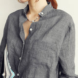 Don't Be Plain Summer Linen Shirt