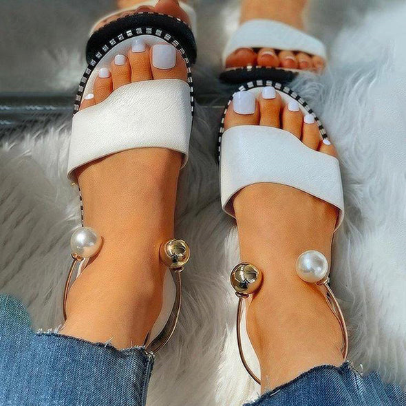 Summer Pearly Sandal