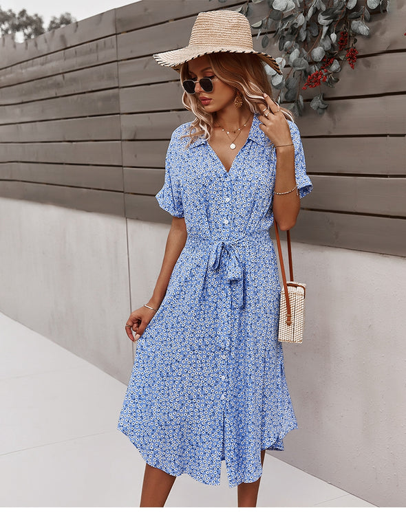 Silhouette: LOOSE fitting Summer dress