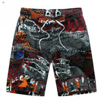 SCRIBBLER GEORGE Printed Shorts in Bermuda