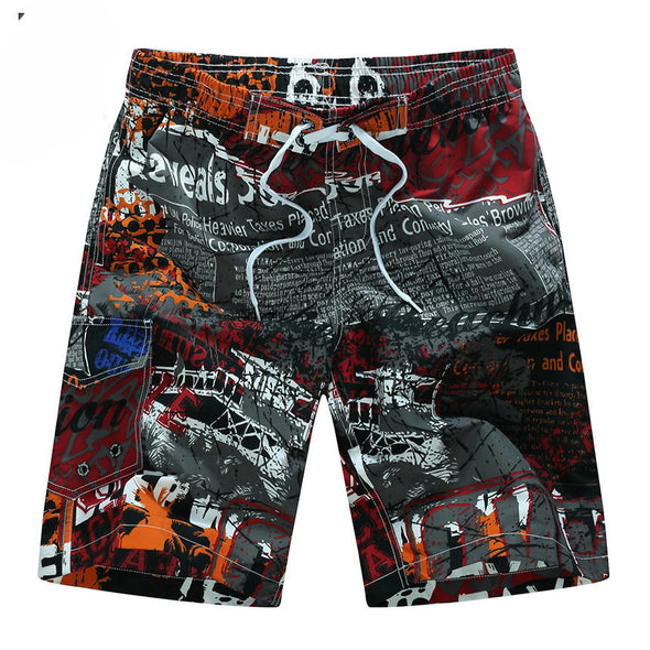 SCRIBBLER GEORGE Printed Shorts in Bermuda