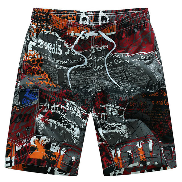 SCRIBBLER GEORGE Printed Shorts in Bermuda
