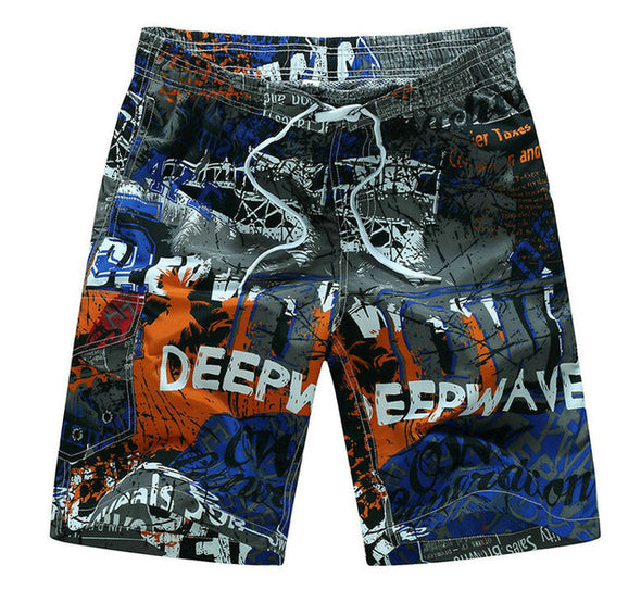 SCRIBBLER GEORGE Printed Shorts in Bermuda