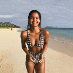 Plaid High Waist Bikini *LIMITED SIZE AND SUPPLY!
