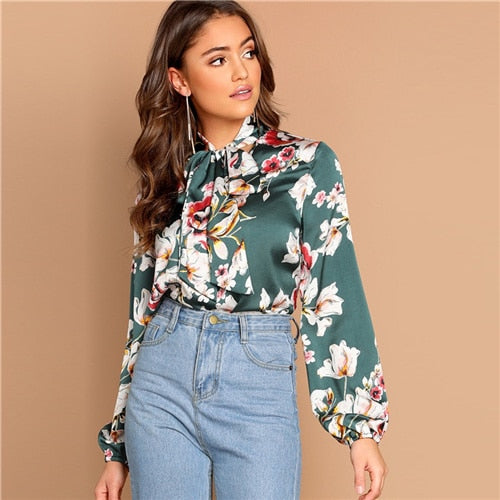 Ready for Spring Collection StandUp in Green Florals