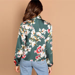 Ready for Spring Collection StandUp in Green Florals