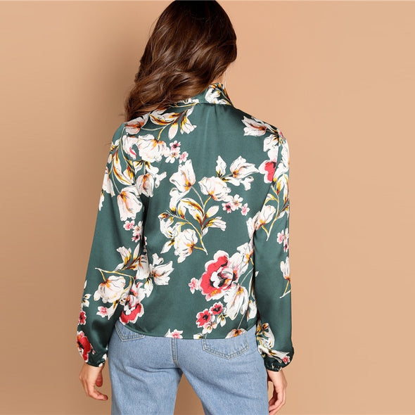 Ready for Spring Collection StandUp in Green Florals